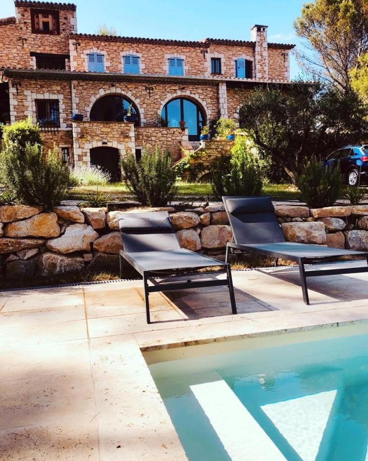 B&B Oasis Des Lavandes - Chambre Coqueliot ヴィルヌーヴ・レ・ザヴィニョン エクステリア 写真