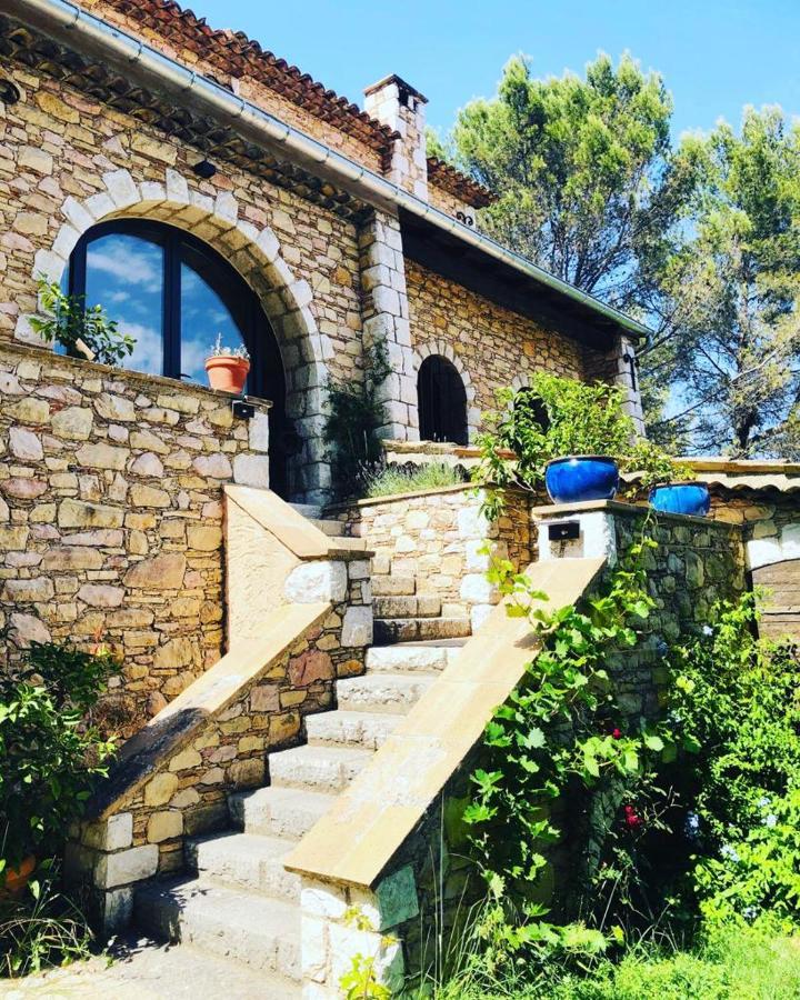 B&B Oasis Des Lavandes - Chambre Coqueliot ヴィルヌーヴ・レ・ザヴィニョン エクステリア 写真